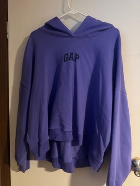 GAP Lavender Pullover Hoodie with Logo